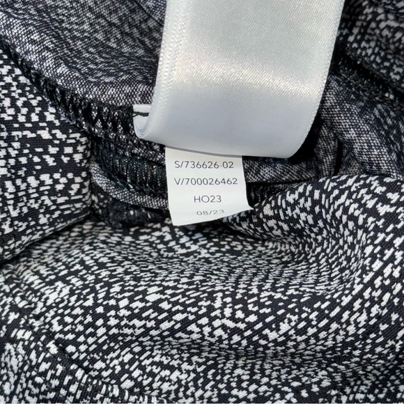 Athleta Delancey Skyline Leggings Braiden Textured Black w/ Zippers Womens Small - Picture 10 of 10